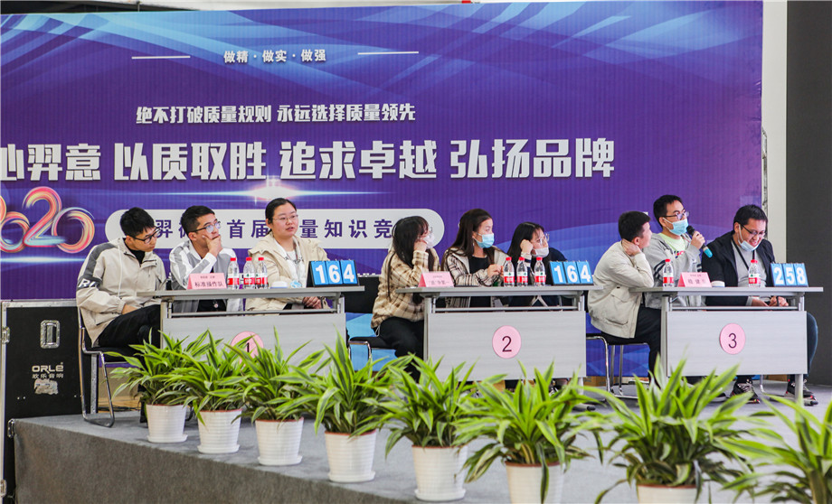 Huayi micro electricity held the first quality knowledge competition