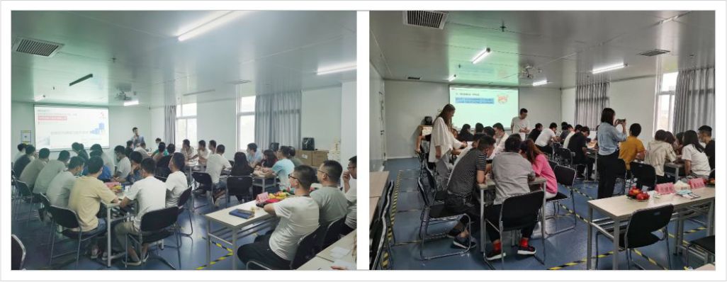 Huayi Microelectronics Manufacturing Department & Testing Department carried out team leader communication and promotion activities