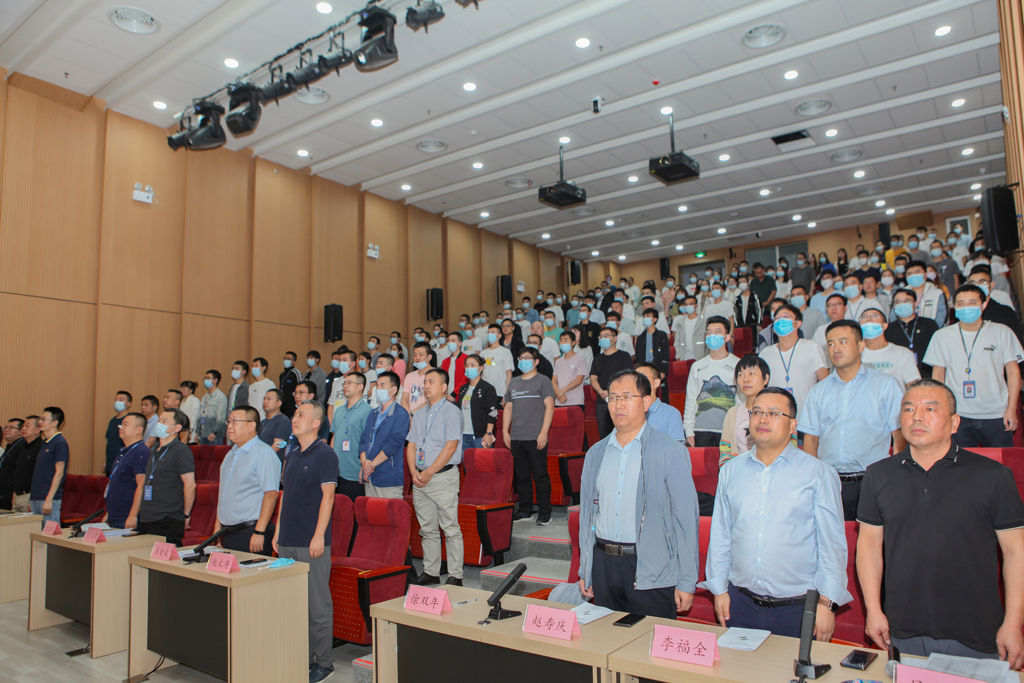 Huayi Microelectronics celebrates the 16th anniversary commendation meeting of Huatian Electronics Group