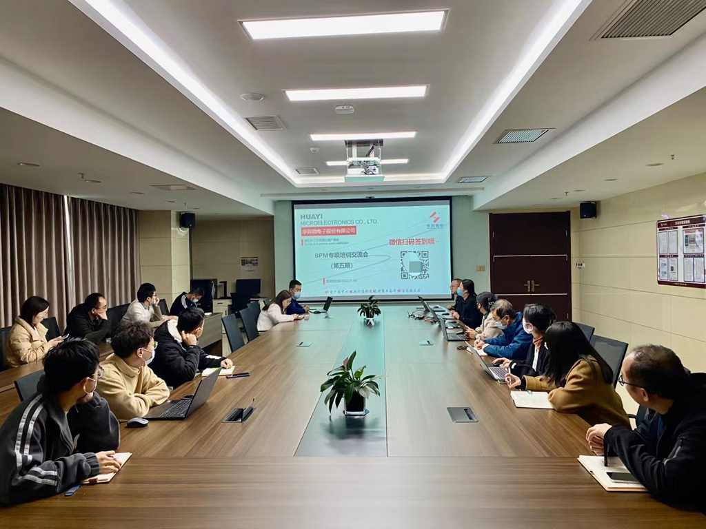 IM电竞微电召开第五期BPM专项培训交流会