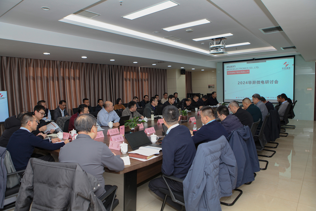 Huayi Microelectronics Held 2024 Management Team Debriefing and Seminar